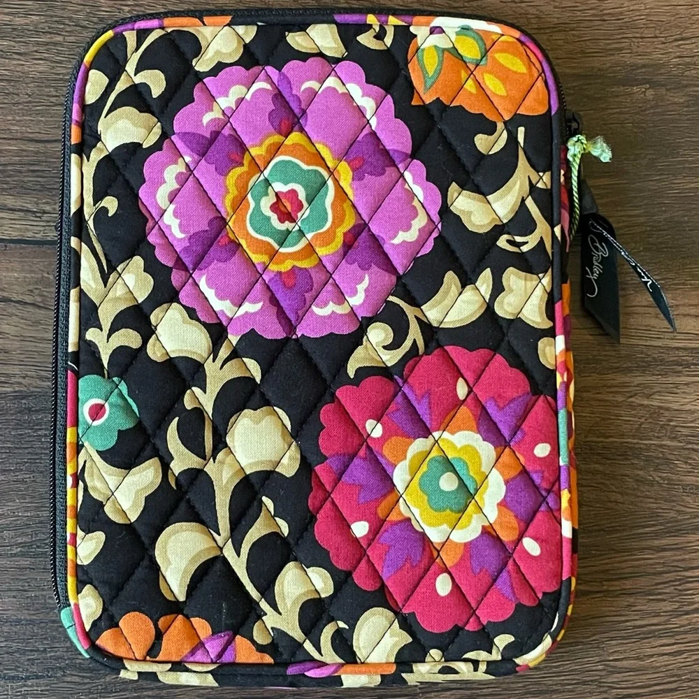 Vera Bradley E-Reader Sleeve Suzani Multicolor Floral